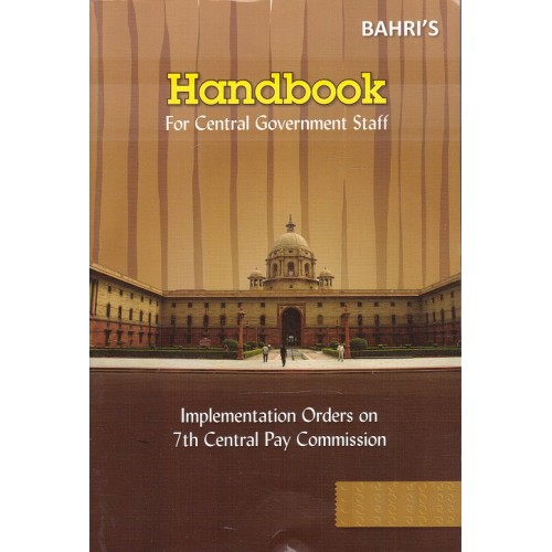 Bahri Brother's Handbook For Central Government Staff 2019 with free Multipurpose Diary